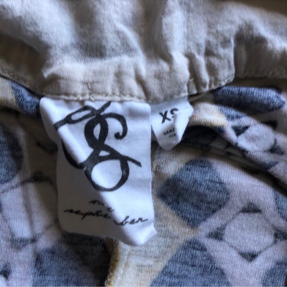One September | Anthropologie Strathmere Printed Tank Size XS - Picture 9 of 9